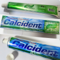 Calcidente dentes à base de ervas clareando creme dental